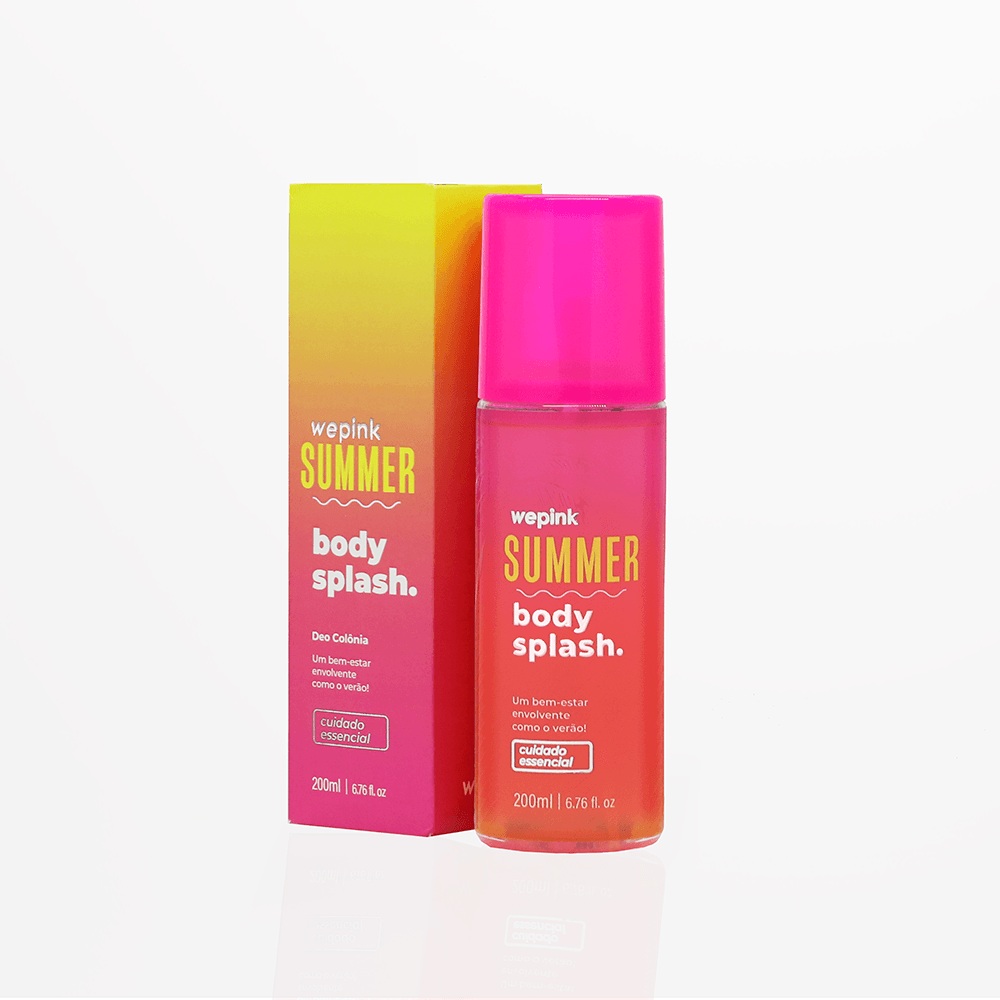 Body Splash Summer Desodorante Colônia 200ml - Wepink