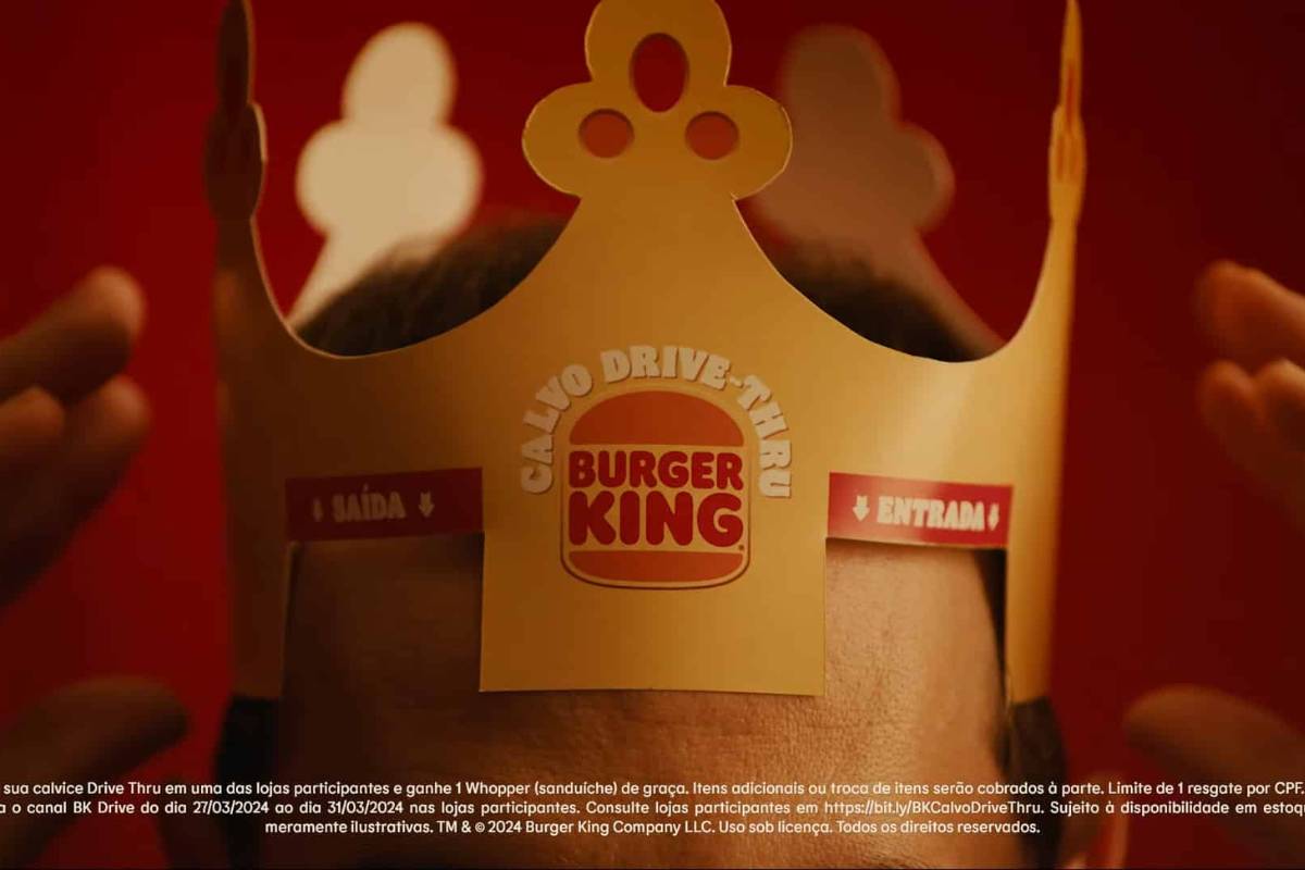 Calvo Drive-Thru Burger King está dando Whopper grátis para Calvos (sim, é verdade)