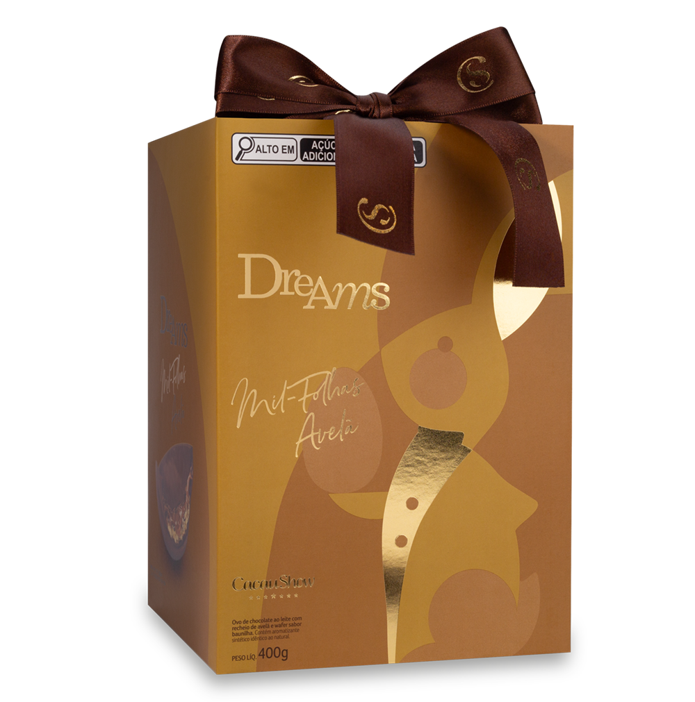 6 Ovos de Páscoa da linha "Dreams" da Cacau Show, ranqueados
