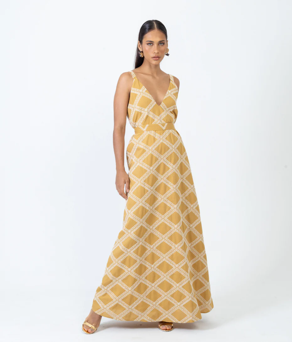 vestido relevos cosmos juliana santos