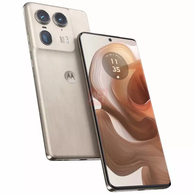 Você viu o novo celular premium de madeira da Motorola?