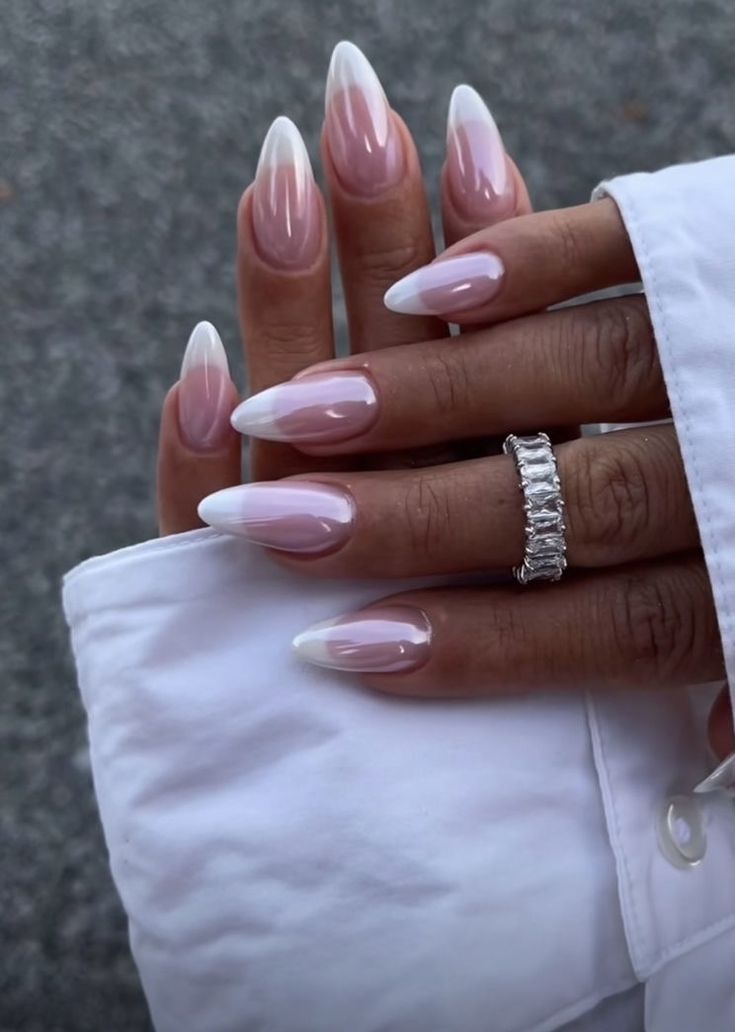 unhas francesinhas cromadas 13