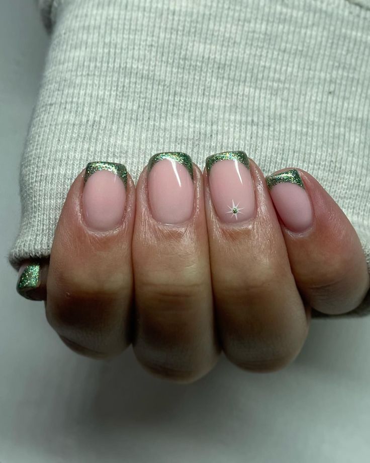 unhas francesinhas cromadas 2