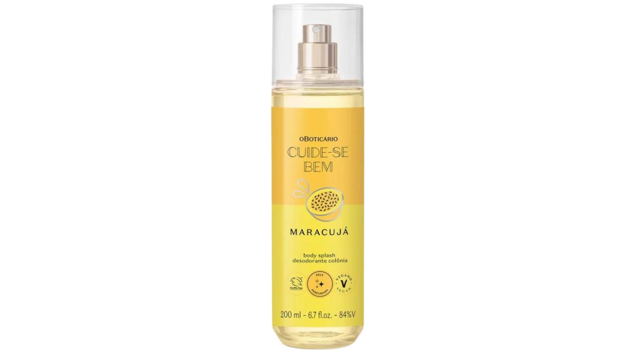 Body Splash Cuide-se Bem Feira Maracujá