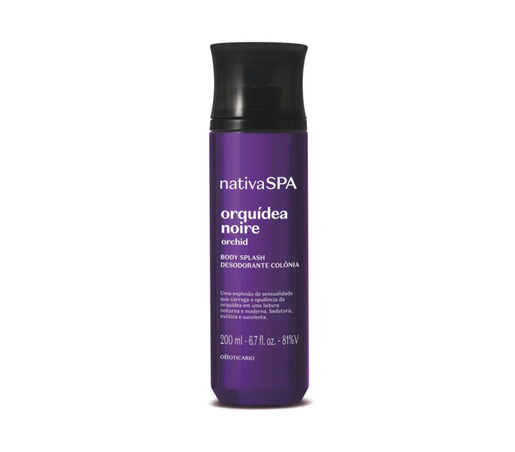 body splashes com boa fixação 